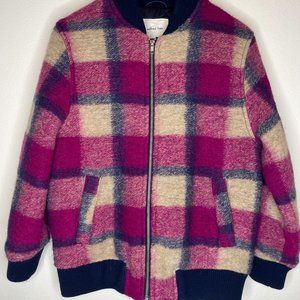 Wilfred Free, Stable Jacket, Insulated Wool Bomber, Small